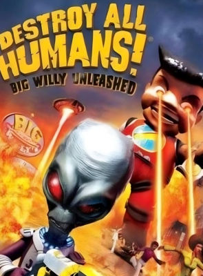 Гра Nintendo Wii Destroy All Humans! Big Willy Unleashed Europe Англійська Версія Б/У