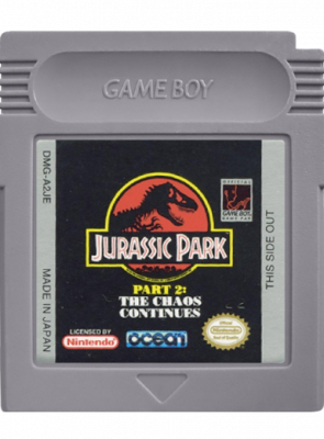 Гра Nintendo Game Boy Jurassic Park Англійська Версія Тільки Картридж Б/У - Retromagaz