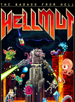 Гра Nintendo Switch Hellmut: The Badass from Hell Російські Субтитри Б/У