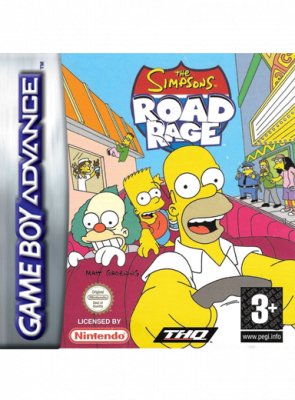 Гра Nintendo Game Boy Advance The Simpsons: Road Rage Англійська Версія Б/У - Retromagaz