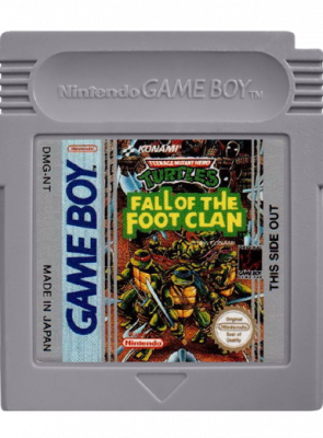 Гра Nintendo Game Boy Teenage Mutant Ninja Turtles: Fall of the Foot Clan Англійська Версія Тільки Картридж Б/У - Retromagaz