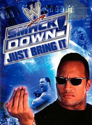 Игра Sony PlayStation 2 WWF SmackDown! Just Bring It Europe Английская Версия + Обложка Б/У Хороший