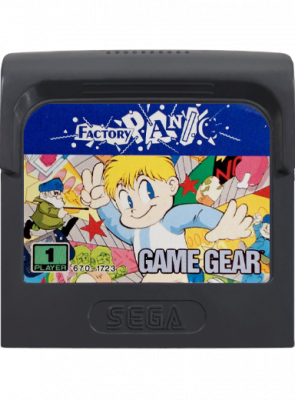 Гра Sega Game Gear Factory Panic Англійська Версія Тільки Картридж Б/У - Retromagaz