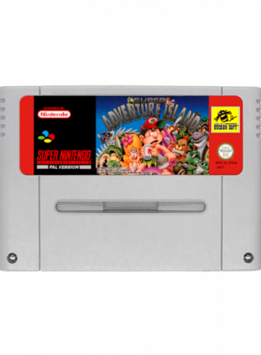 Гра Nintendo SNES Super Adventure Island Europe Англійська Версія Тільки Картридж Б/У - Retromagaz