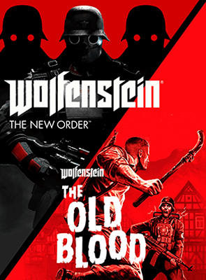Игра Sony PlayStation 4 Wolfenstein: The New Order + The Old Blood Русские Субтитры Б/У