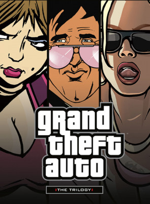 Гра Sony PlayStation 2 Grand Theft Auto III + Vice City + San Andreas Trilogy USA Англійська Версія DVD 3шт Новий - Retromagaz