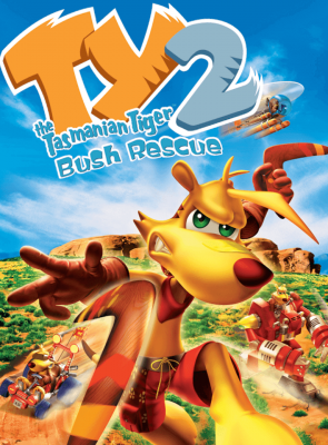 Игра Sony PlayStation 2 Ty the Tasmanian Tiger 2: Bush Rescue Europe Английская Версия Б/У