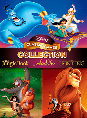 Гра Nintendo Switch Disney Classic: Aladdin, The Lion King, The Jungle Book Англійська Версія Новий