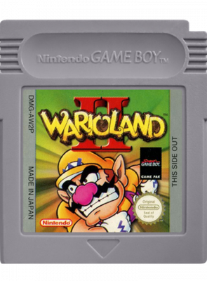 Игра Nintendo Game Boy Wario Land II Английская Версия Только Картридж Б/У