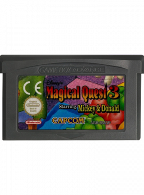 Игра Nintendo Game Boy Advance Disney's Magical Quest 3 Starring Mickey & Donald Английская Версия Только Картридж Б/У