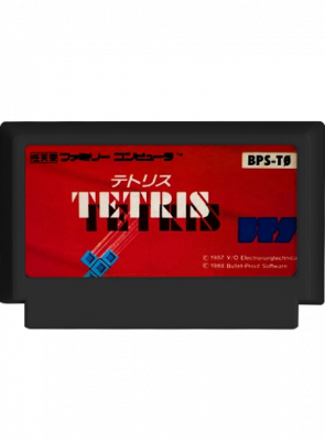 Игра Nintendo Famicom Dendy Tetris (BPS) Английская Версия Б/У - Retromagaz