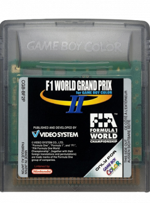 Игра Nintendo Game Boy Color F-1 World Grand Prix II Английская Версия Только Картридж Б/У - Retromagaz
