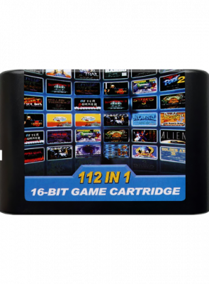 Сборник Игр RMC Mega Drive 112 in 1 Без Повторов Английская Версия Новый - Retromagaz