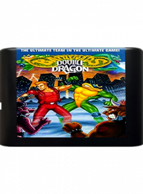 Игра RMC Mega Drive Battletoads & Double Dragon Английская Версия Только Картридж Новый