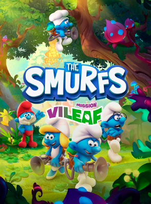 Игра Nintendo Switch The Smurfs Mission Vileaf Русские Субтитры Б/У