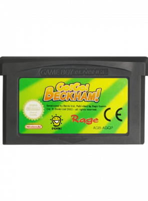 Игра Nintendo Game Boy Advance Go! Go! Beckham! Adventure on Soccer Island + Мануал Английская Версия Только Картридж Б/У - Retromagaz