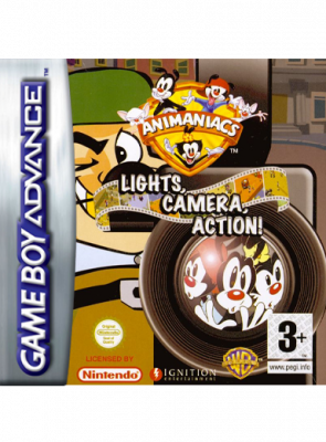 Гра Nintendo Game Boy Advance Animaniacs: Lights, Camera, Action! Англійська Версія Б/У - Retromagaz