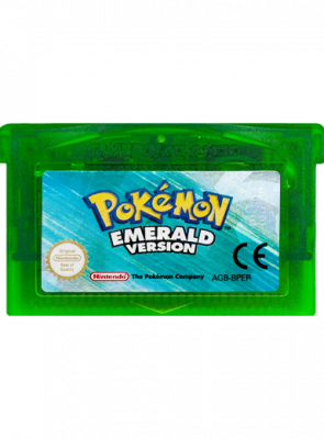 Гра Nintendo Game Boy Advance Pokemon Emerald Version Німецька Версія Тільки Картридж Б/У - Retromagaz