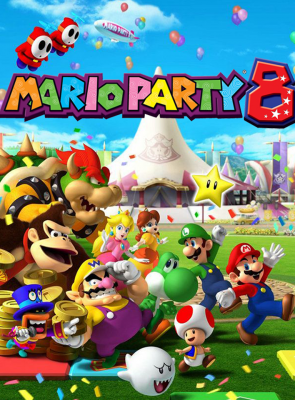 Игра Nintendo Wii Mario Party 8 Europe Русские Субтитры Б/У