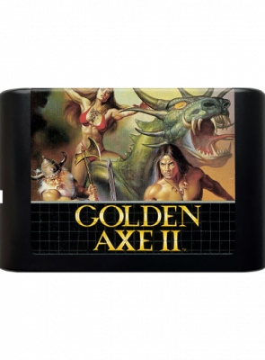 Игра RMC Mega Drive Golden Axe II 90х Английская Версия Только Картридж Б/У - Retromagaz