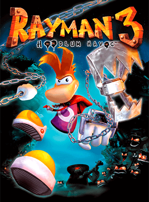 Игра Sony PlayStation 2 Rayman 3: Hoodlum Havoc Europe Английская Версия + Обложка Б/У Хороший