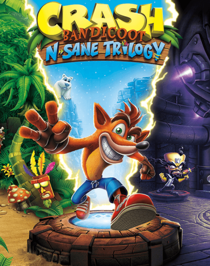 Crash bandicoot n sane trilogy wii best sale
