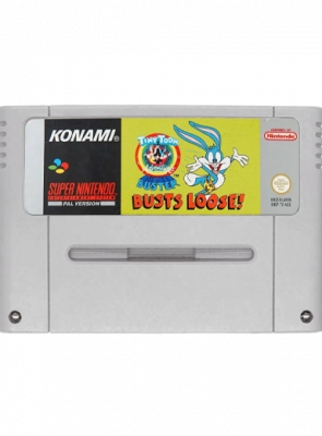 Игра Nintendo SNES Tiny Toon Adventures: Buster Busts Loose! Europe Английская Версия Только Картридж Б/У - Retromagaz