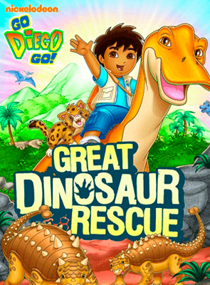 Гра Nintendo Wii Go, Diego, Go!: Great Dinosaur Rescue Europe Англійська Версія Б/У