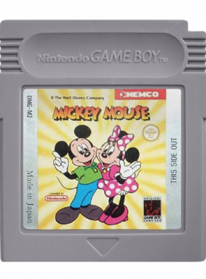 Гра Nintendo Game Boy Mickey Mouse Англійська Версія Тільки Картридж Б/У