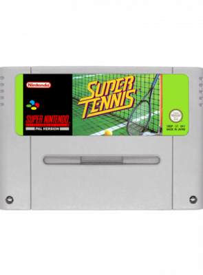 Гра Nintendo SNES Super Tennis Europe Англійська Версія Тільки Картридж Б/У