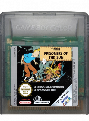 Игра Nintendo Game Boy Color Tintin: Prisoners of the Sun Английская Версия Только Картридж Б/У - Retromagaz