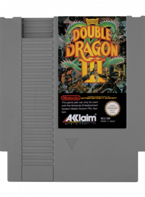 Гра Nintendo NES Double Dragon III: The Sacred Stones Europe Англійська Версія Тільки Картридж Б/У - Retromagaz