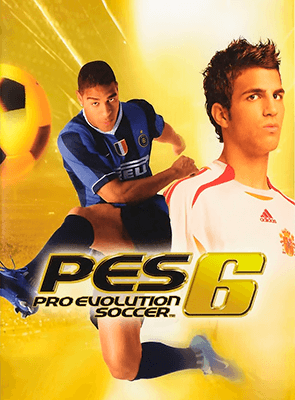 Игра Sony PlayStation 2 Pro Evolution Soccer 6 Europe Английская Версия + Обложка Б/У Хороший