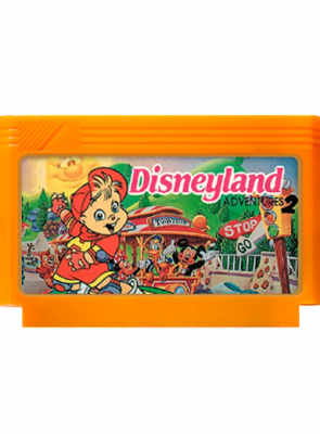 Игра RMC Famicom Dendy Doki! Doki! Yuenchi: Crazy Land Daisakusen (Disneyland 2) 90х Японская Версия Только Картридж Б/У - Retromagaz