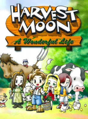 Гра Nintendo GameCube Harvest Moon: A Wonderful Life Europe Англійська Версія Б/У - Retromagaz