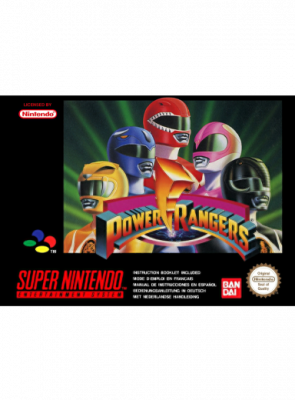 Игра Nintendo SNES Mighty Morphin Power Rangers Europe Английская Версия Б/У - Retromagaz