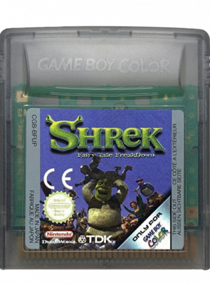 Игра Nintendo Game Boy Color Shrek: Fairy Tale Freakdown Английская Версия Только Картридж Б/У - Retromagaz