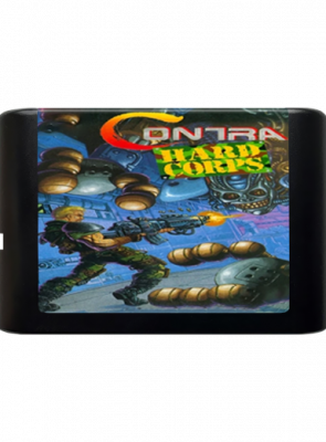 Игра RMC Mega Drive Contra: Hard Corps Английская Версия Только Картридж Новый - Retromagaz