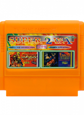 Збірник Ігор RMC Famicom Dendy 2 in 1 Batman Returns, Mortal Kombat 6 (Fatal Fury Special) NT-926 90х TV Game Англійська Версія Тільки Картридж Б/У - Retromagaz