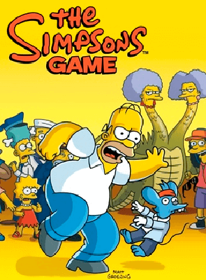 Игра Sony PlayStation 3 The Simpsons Game Английская Версия Б/У Хороший