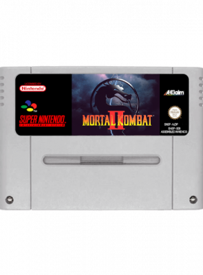 Игра Nintendo SNES Mortal Kombat II Europe Английская Версия Только Картридж Б/У - Retromagaz