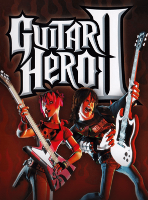 Игра Sony PlayStation 2 Guitar Hero II Europe Английская Версия Б/У