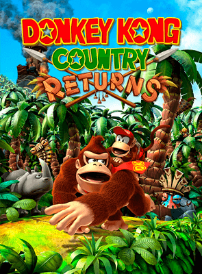 Игра Nintendo Wii Donkey Kong Country Returns Europe Английская Версия Б/У
