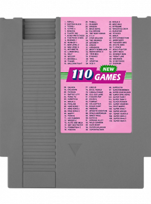 Игра Supervision NES 110 in 1 90х Английская Версия Только Картридж Б/У - Retromagaz