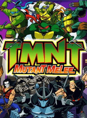 Игра Sony PlayStation 2 Teenage Mutant Ninja Turtles: Mutant Melee Europe Английская Версия Б/У