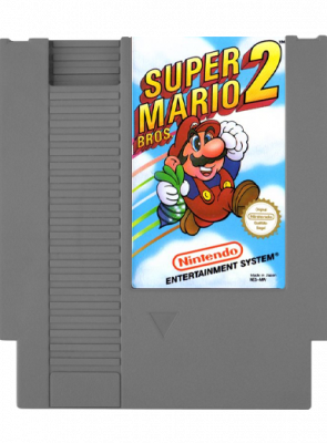 Гра Nintendo NES Super Mario Bros. 2 Europe Англійська Версія Тільки Картридж Б/У - Retromagaz