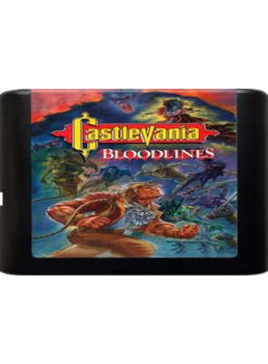 Игра RMC Mega Drive Castlevania: Bloodlines (The New Generation) Английская Версия Только Картридж Новый