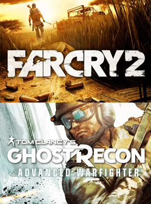 Гра Microsoft Xbox 360 Far Cry 2 + Tom Clancy's Ghost Recon Advanced Warfighter Англійська Версія Б/У