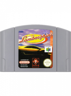 Гра Nintendo N64 Automobili Lamborghini Europe Англійська Версія Тільки Картридж Б/У - Retromagaz