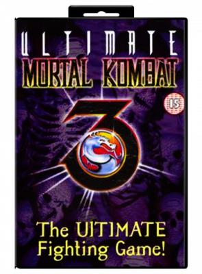 Игра RMC Mega Drive Mortal Kombat 3 Ultimate 90х Английская Версия Без Мануала Б/У